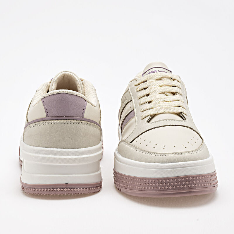 Moramora Tenis urbano para mujer latte rosa image number null