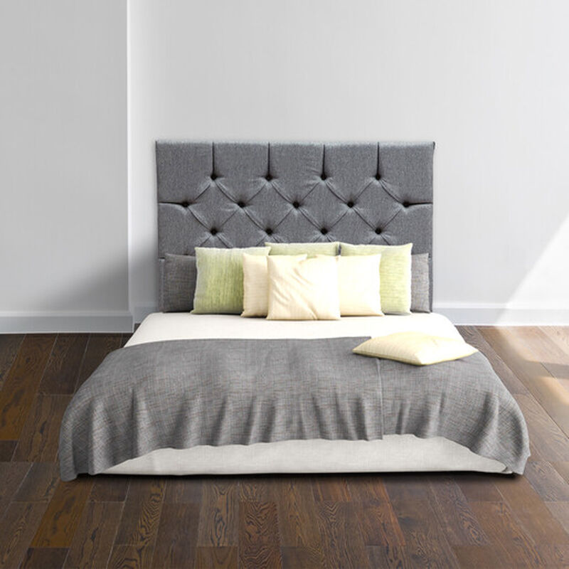 Cabecera Individual Dicasa Dublin Gris image number null