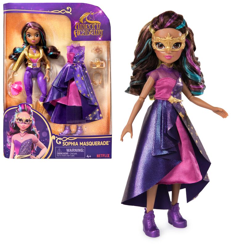 Bola De Disfraces Doll Unicorn Academy Sophia D... image number null