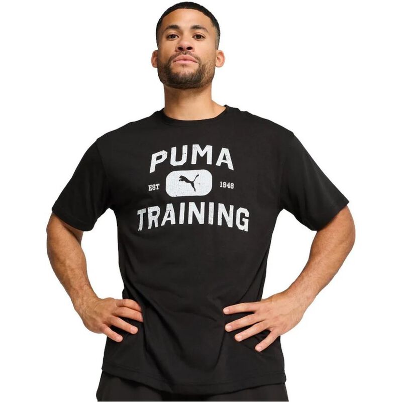 Playera Puma M Graphics Train Logo Rlxd Para Ho... image number null