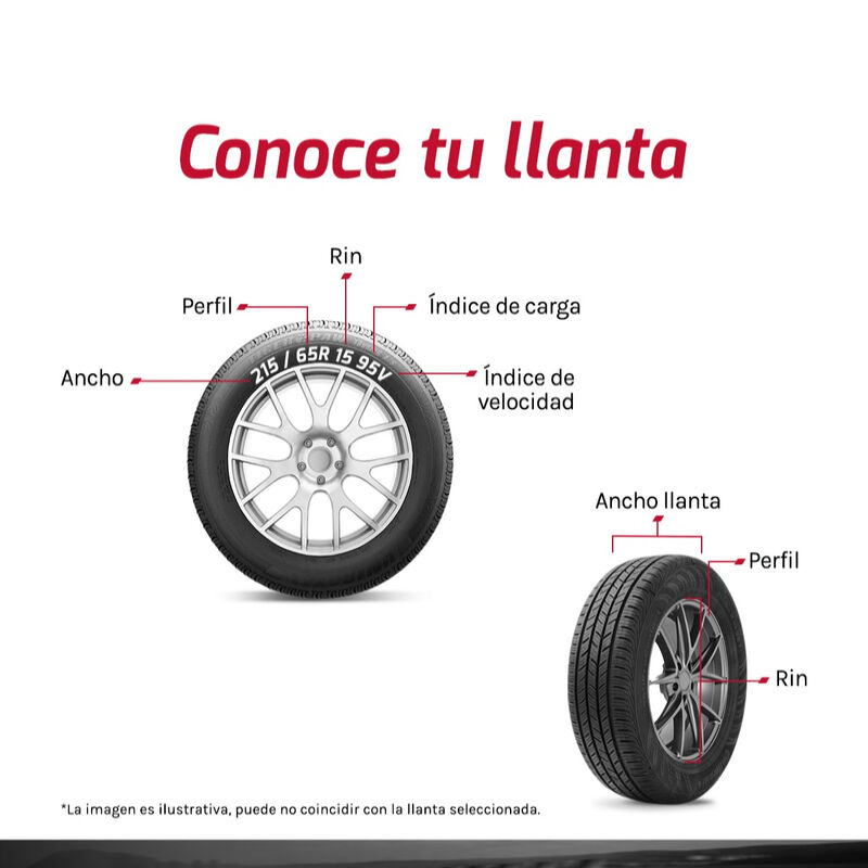 Llanta 225/60R17 99H 4PR  Arivo Traverso ARV H/... image number null