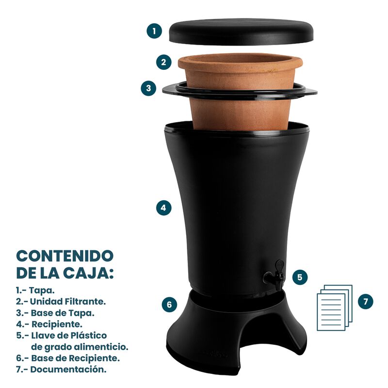 Purificador, Dispensador y Filtro de Agua Mazar... image number null