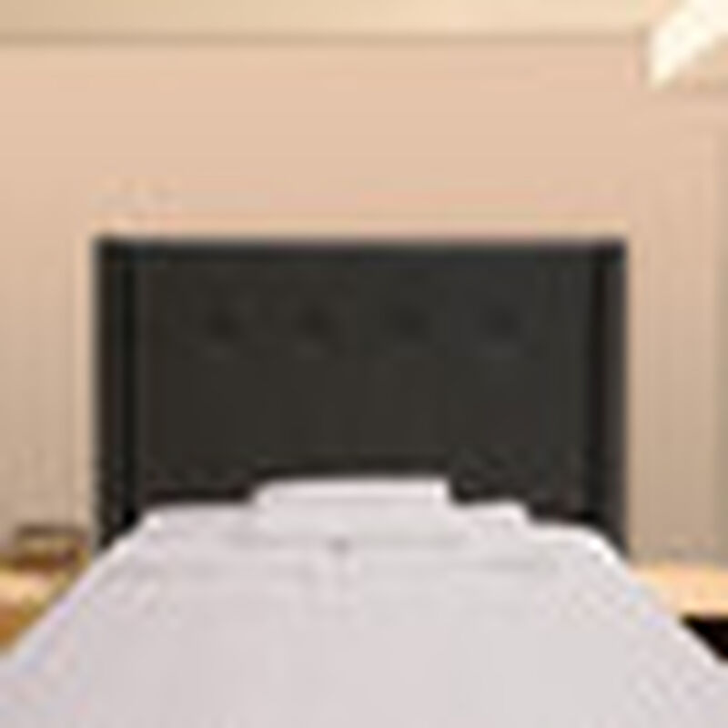 Cabecera King Size Dicasa Toledo Gris Carbon image number null