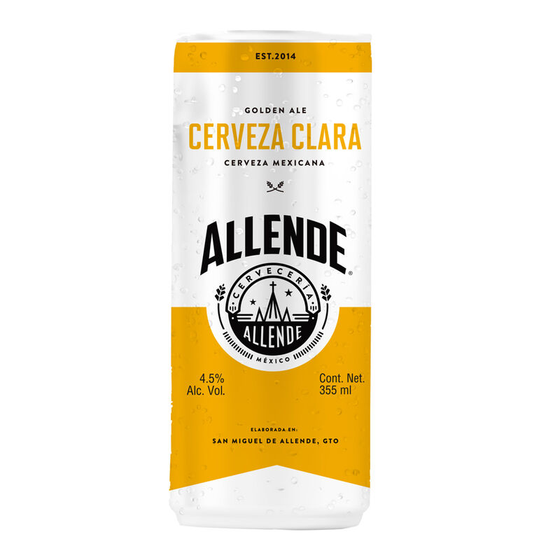 Cerveza Allende Golden Ale Lata 355 ml image number null