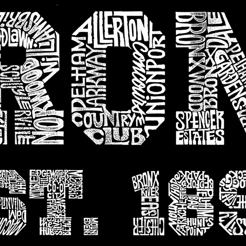 Camiseta Word Art Para Ni&ntilde;a - Barrios Populares... image number null