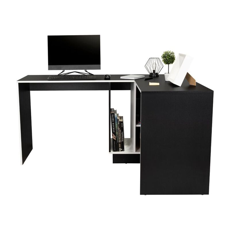 Escritorio En L Rook Wengue Virtual Muebles image number null