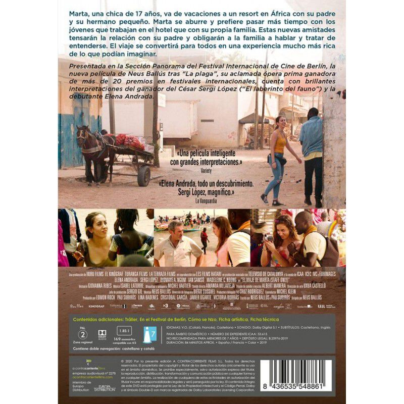 El Viaje De Marta (Staff Only) [DVD] image number null