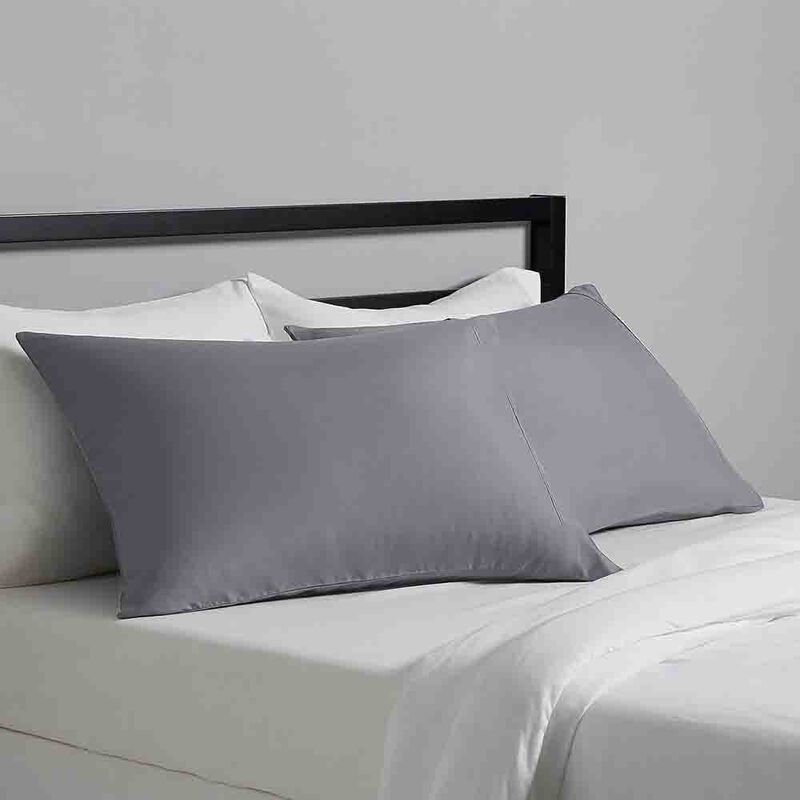 Fundas de Almohada Suaves y Duraderas Gris Kyud... image number null
