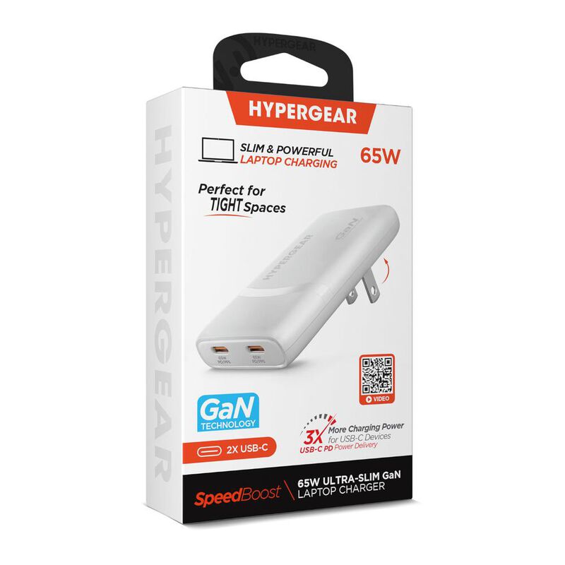 Hypergear Cargador De Pared Blanco 65w Speedboo... image number null