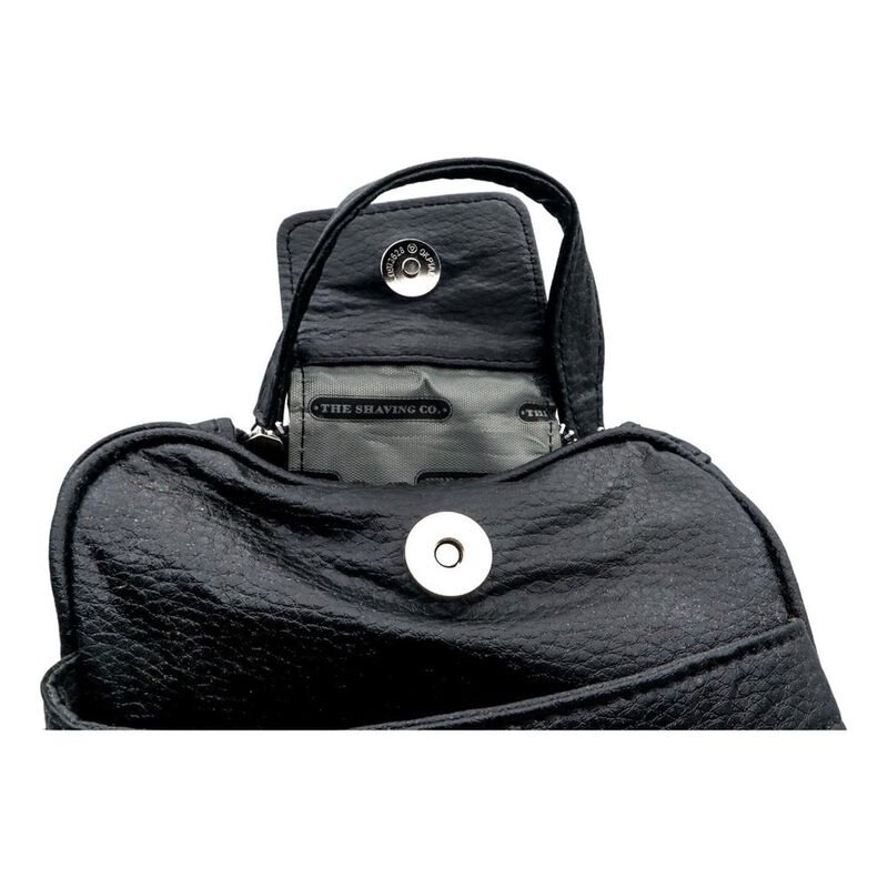Neceser The Shaving Co Texturizado Negro image number null