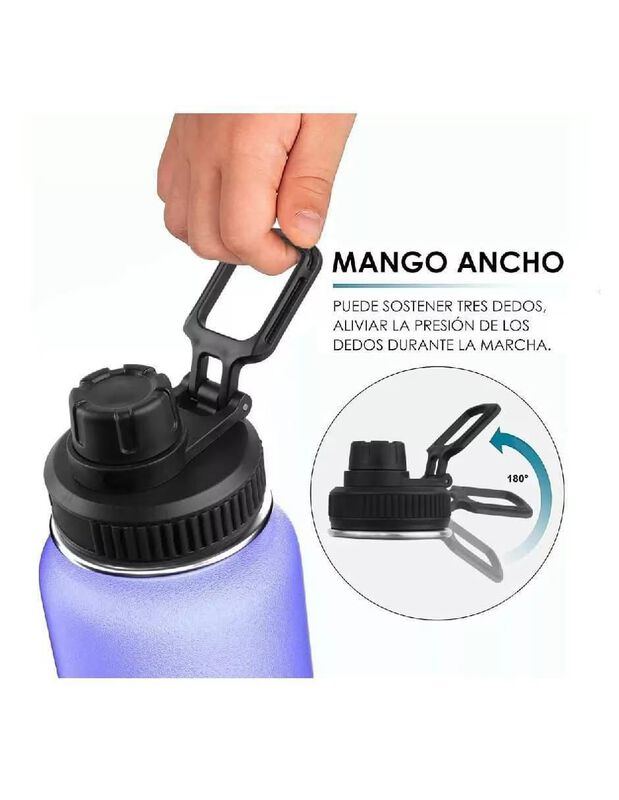 Termo Casa BIU de acero inoxidable con tapa dob... image number null