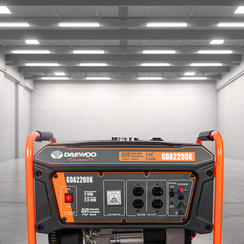 DAEWOO Generador port&aacute;til 2.5 kW 212CC 15L Regu... image number null