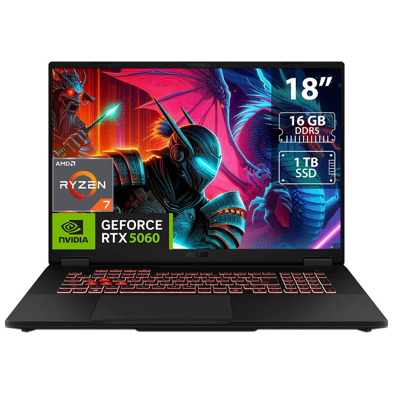 Laptop Gamer ASUS TUF Gaming A18: AMD Ryzen 7 2... image number null