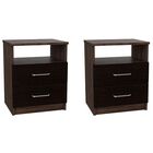 Buró Cantabria Wengue con Dos Cajones X2 Virtua... Buró Cantabria Wengue con Dos Cajones X2 Virtual Muebles