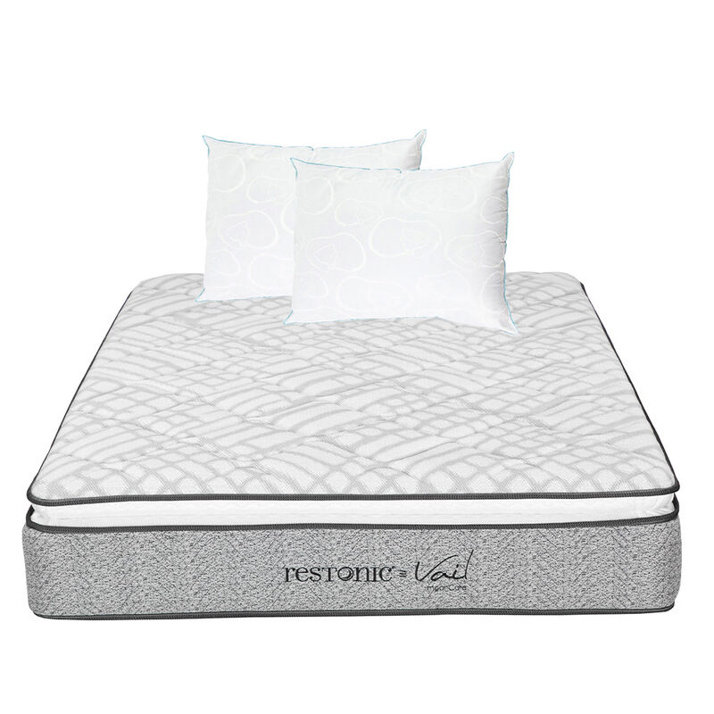 Colch&oacute;n Queen Size Vail + 2 Almohadas De Osos image number null