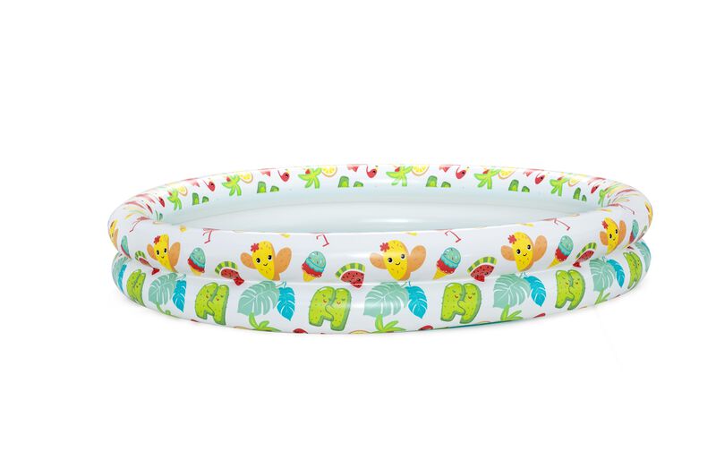 Alberca Inflable 121.9x20.3cm c/Salvavidas y Pe... image number null