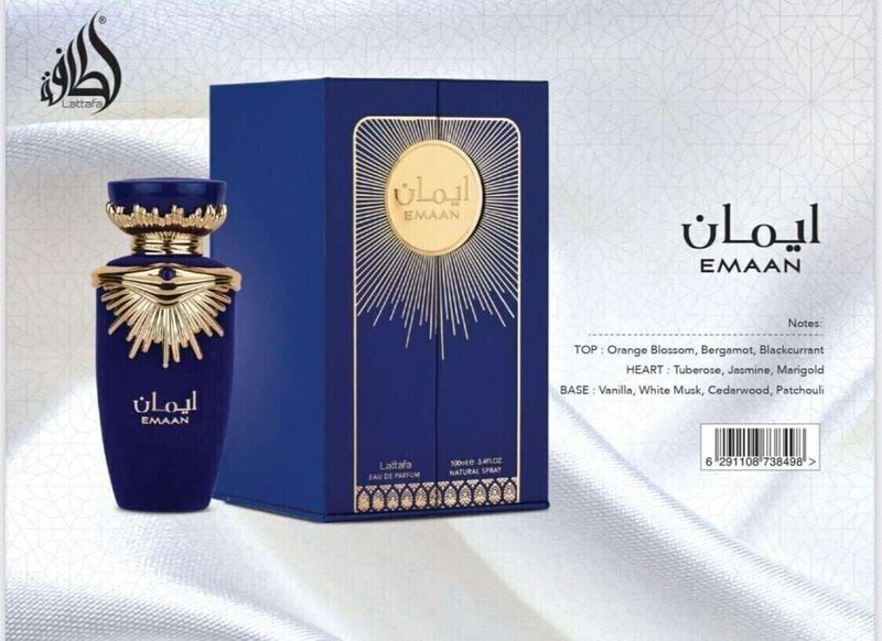 Perfume Lattafa Eman Eau De Parfum 100 Ml Para ... image number null