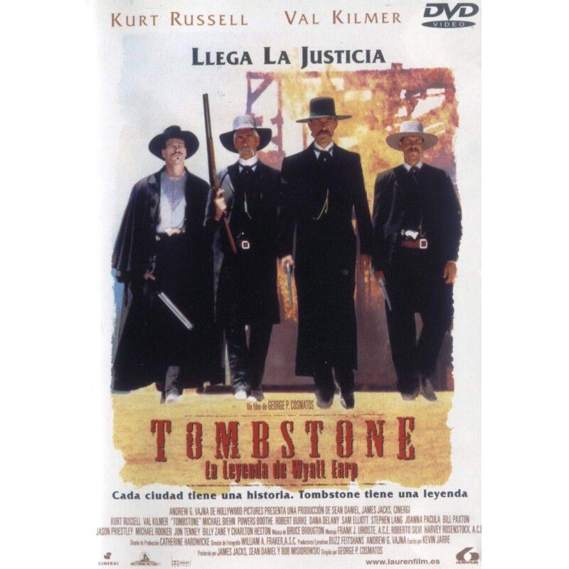 Tombstone: La leyenda de Wyatt Earp [DVD] (1993... image number null