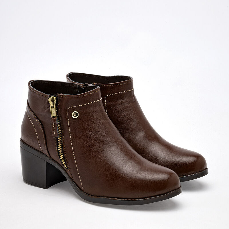 Moramora Bot&iacute;n para mujer camel image number null