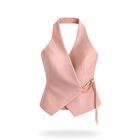 Chaleco Halter Con Aplicacion