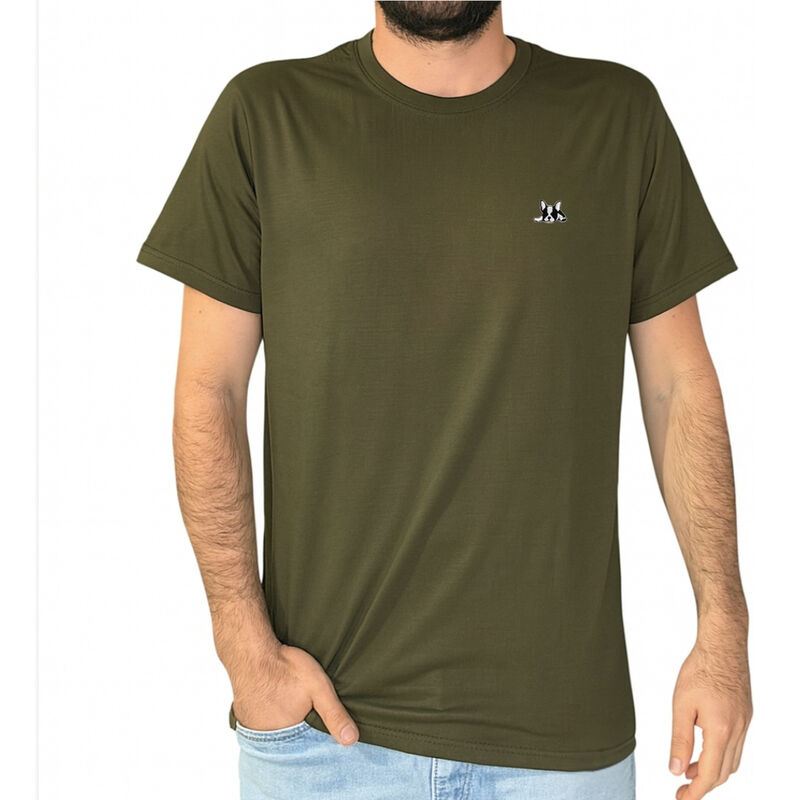 Playera de Algod&oacute;n Manga Corta Casual para Homb... image number null