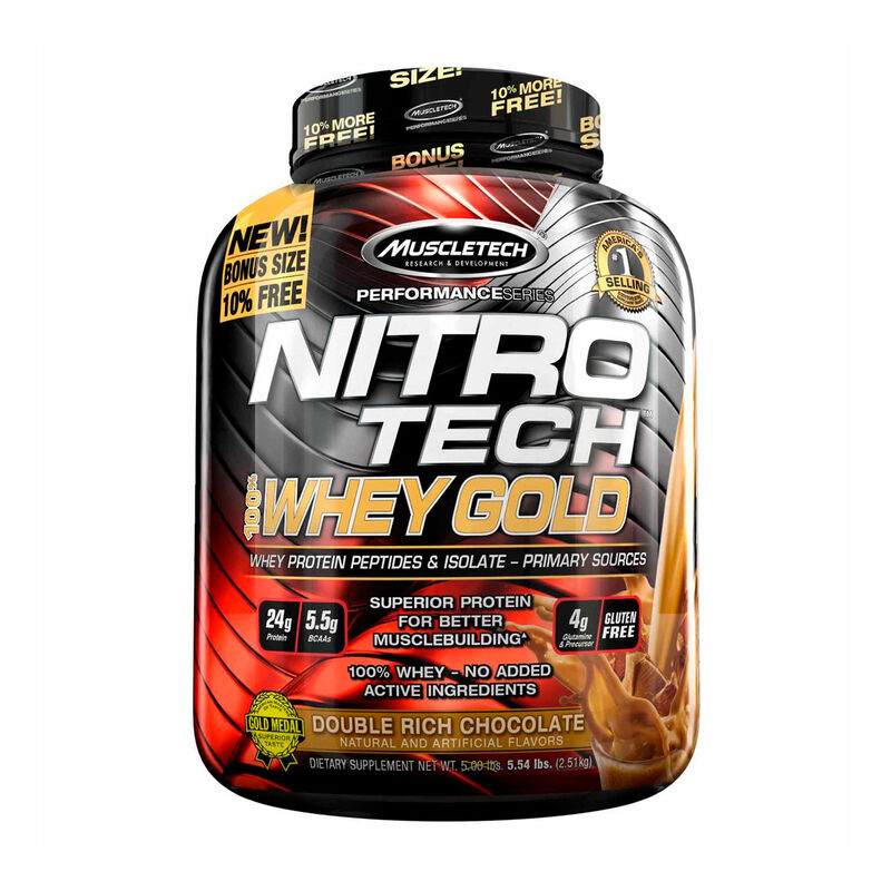 Proteina Nitro Tech Whey Gold Muscletech Double... image number null