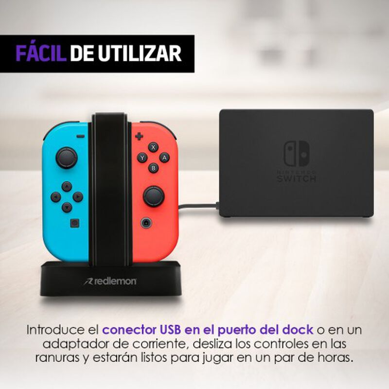 Cargador Para Controles De Nintendo Switch image number null