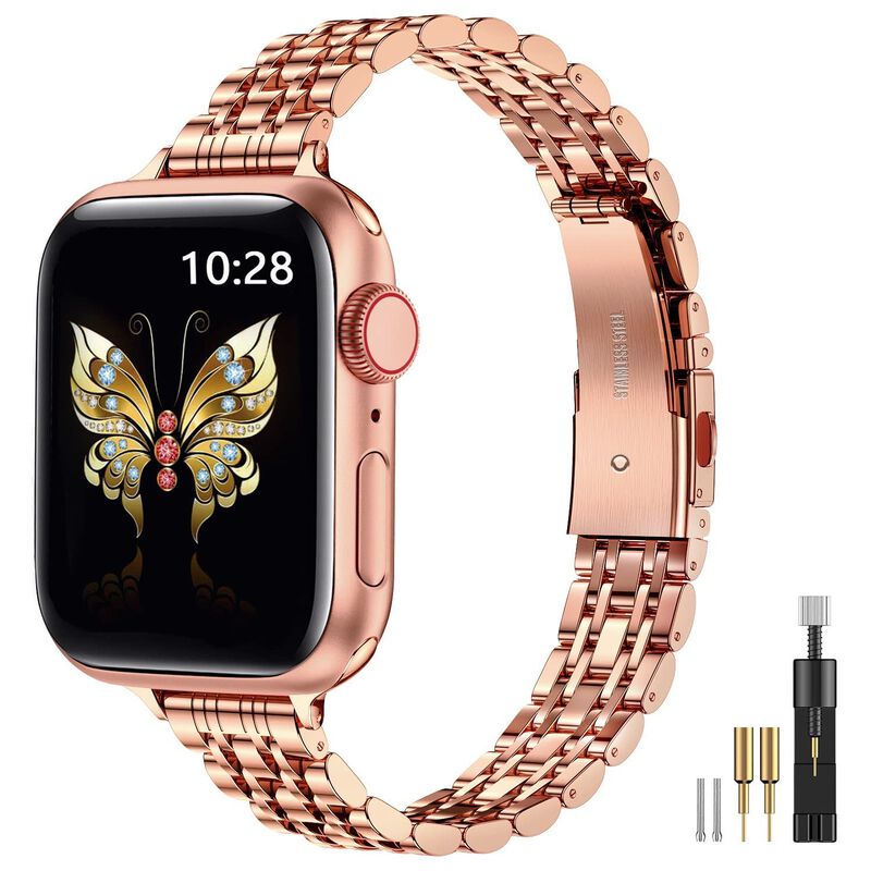 Correa Para Apple Watch Miohhr, Delgada, Metal,... image number null