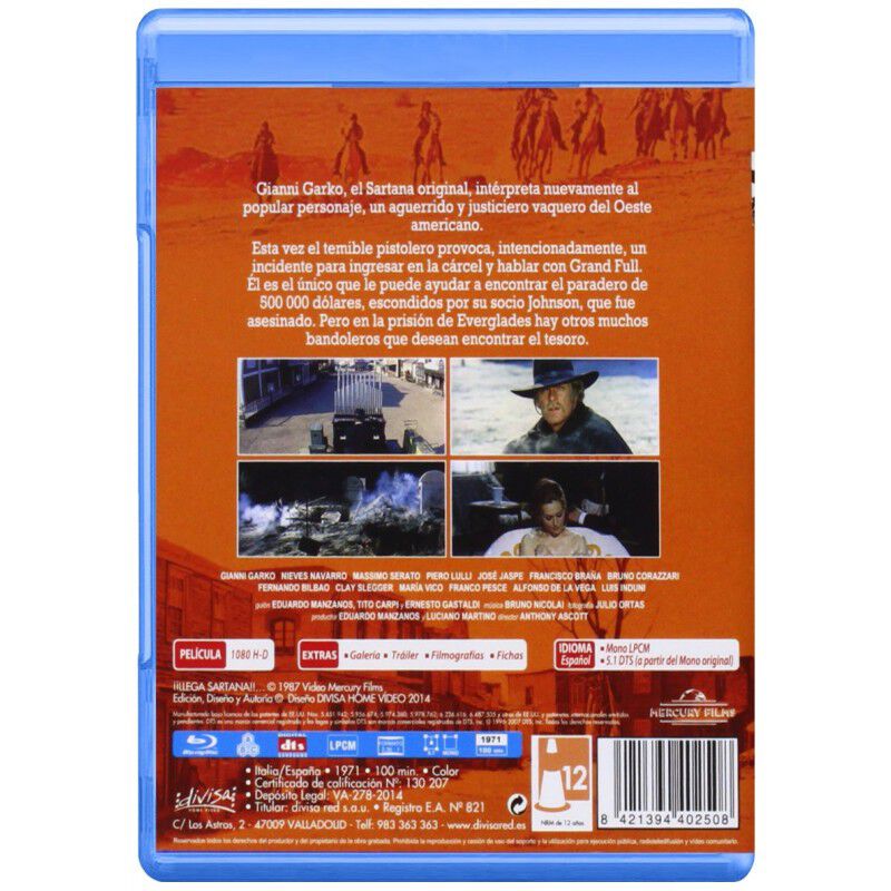 Llega Sartana [Blu-ray] (1970) Una nube de polv... image number null
