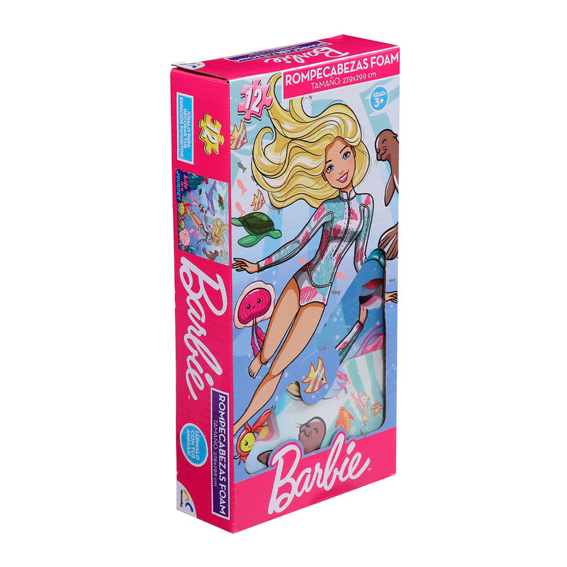 Rompecabezas Barbie en Foam 12 pz image number null