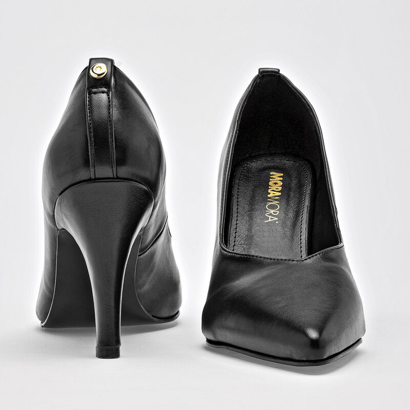 Moramora Zapatilla para mujer negro image number null