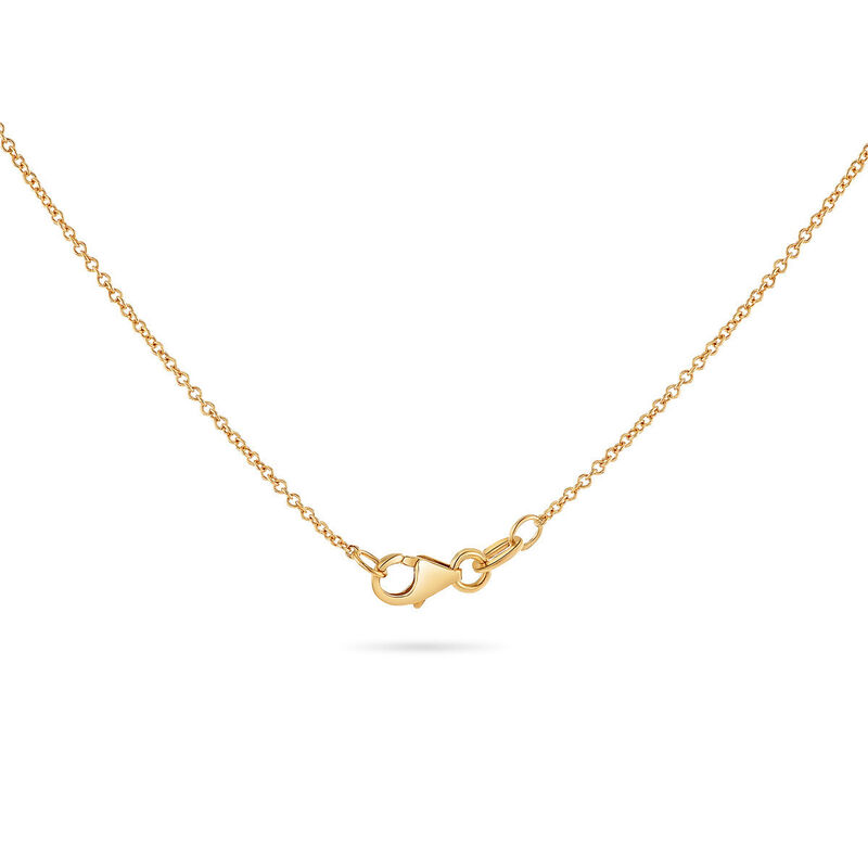 Gargantilla De Oro Amarillo 14k Con Zirconias (... image number null
