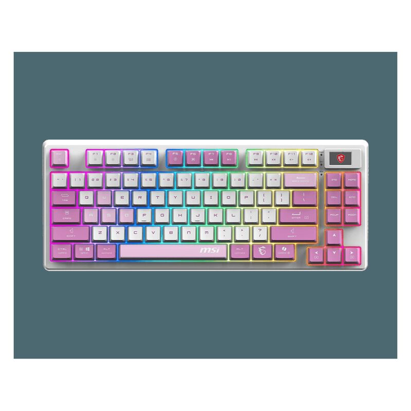 Teclado Gamer Msi Forge Gk600 Tkl Inal&aacute;mbrico image number null