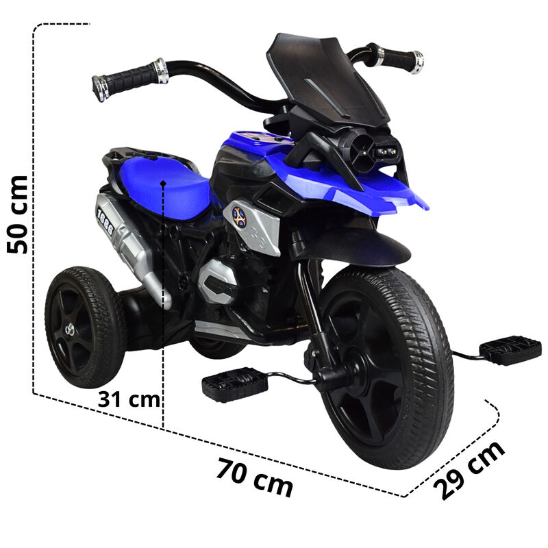 Triciclo para Ni&ntilde;os Dise&ntilde;o de Moto Luz y Sonido... image number null