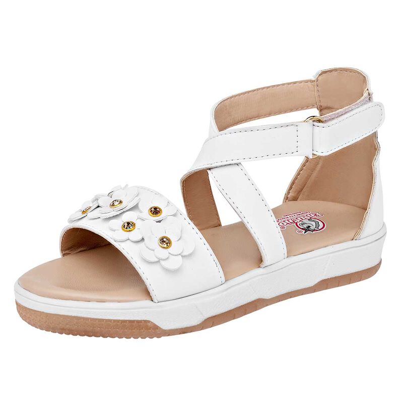 Ensue&ntilde;o Sandalia para ni&ntilde;a blanco image number null