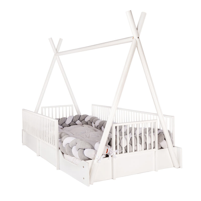 Cama Infantil Tipi Estilo Montessori Duduk - Bl... image number null