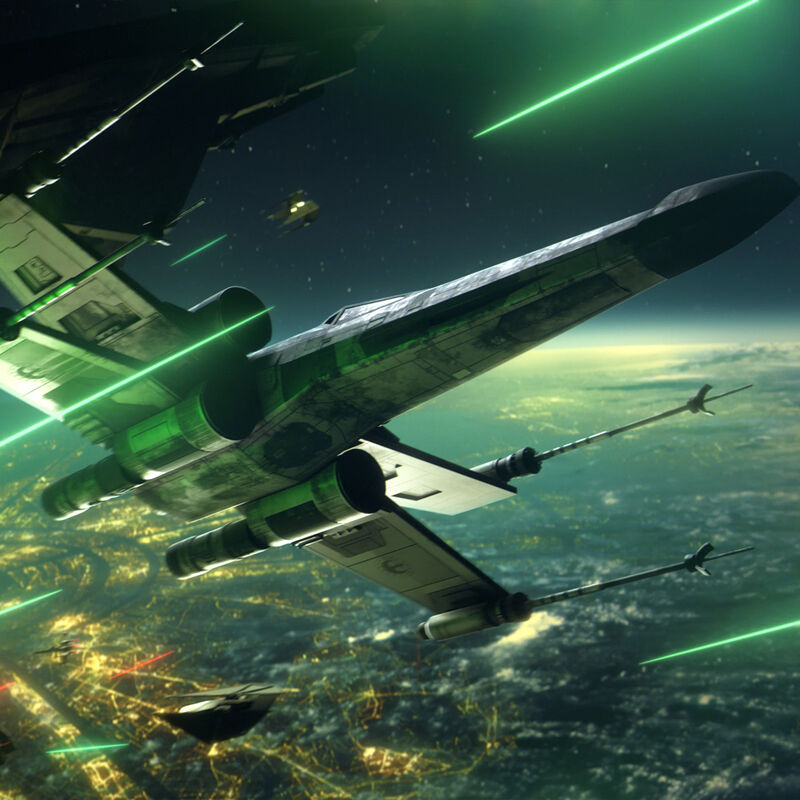 Xbox One Juego Star Wars Squadrons Compatible C... image number null