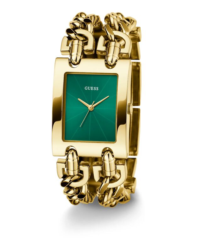 Reloj Guess Mod Heavy Metal Dama Dorado GW0740L... image number null