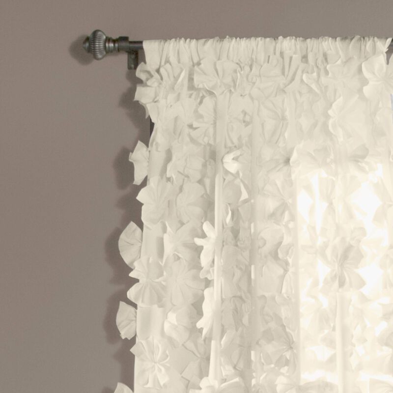 Panel De Cortina Para Ventana, Decoraci&oacute;n Exube... image number null