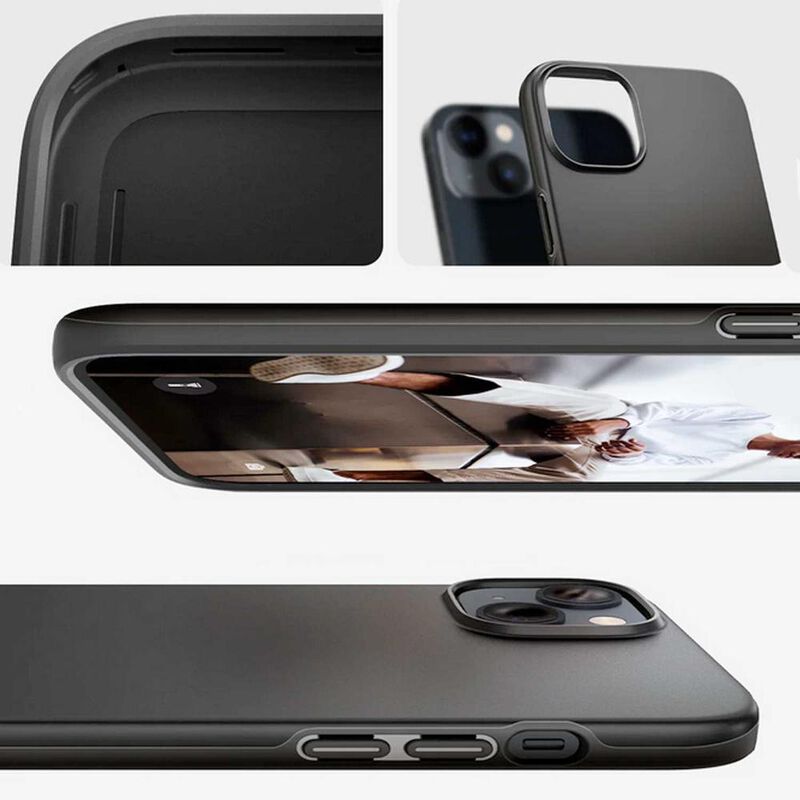 Funda SPIGEN Thin Fit para iPhone 14 Negra image number null