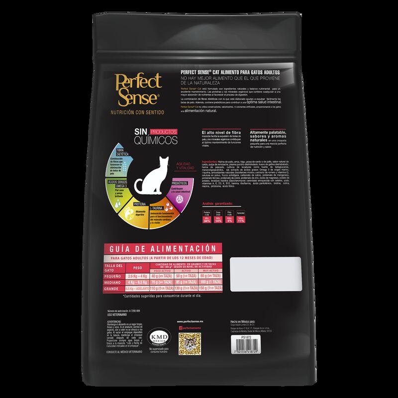 Perfect Sense Alimento Para Gato Adulto De 3 Ki... image number null