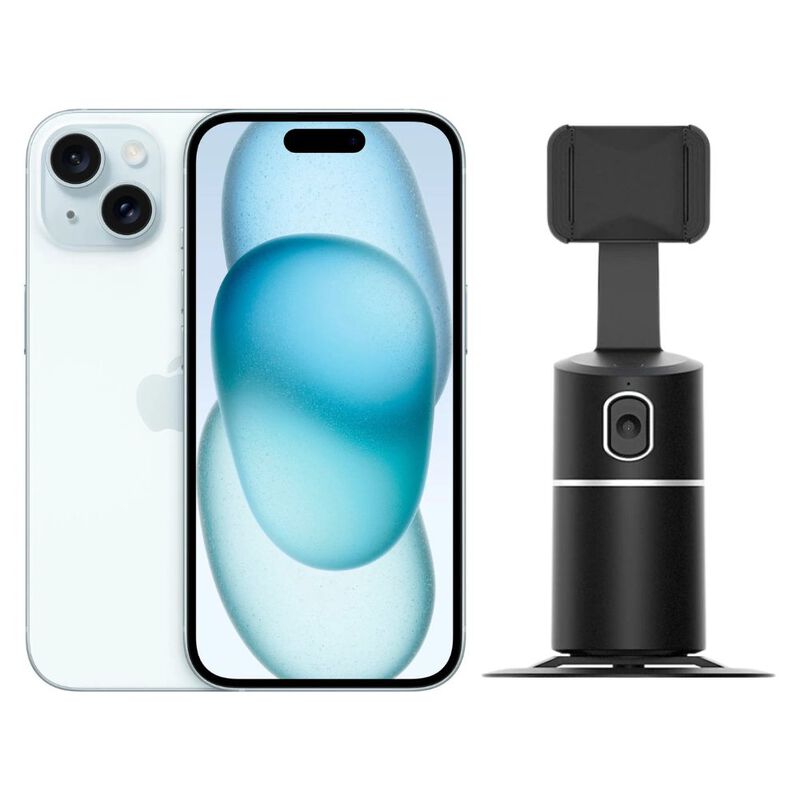 iPhone 15 128GB Azul E-SIM Reacondicionado + Es... image number null