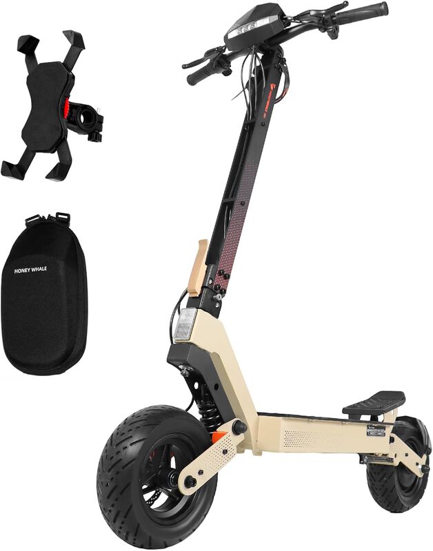 Scooter El&eacute;ctrico Honey Whale H4 Amarillo image number null