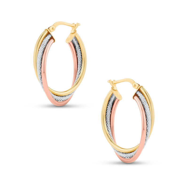 Arracadas De Oro Florentino 14k | Bizzarro image number null