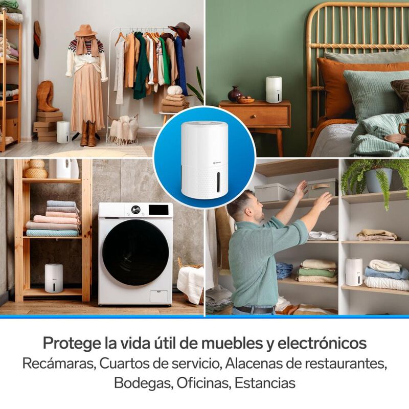 Deshumidificador electr&oacute;nico con tanque de 800 ... image number null