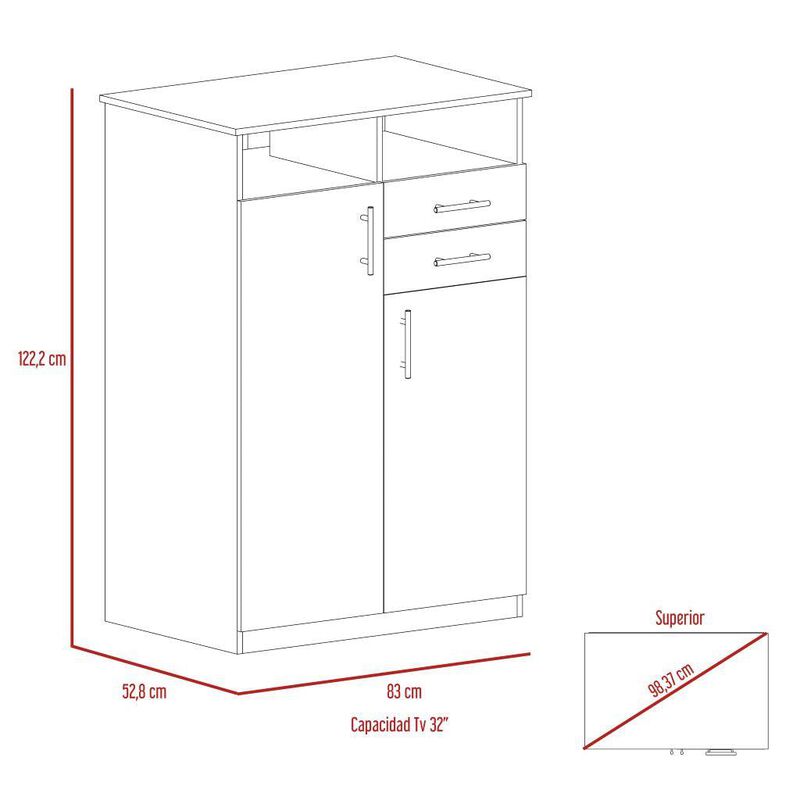 Closet Donat Wengue Virtual Muebles image number null