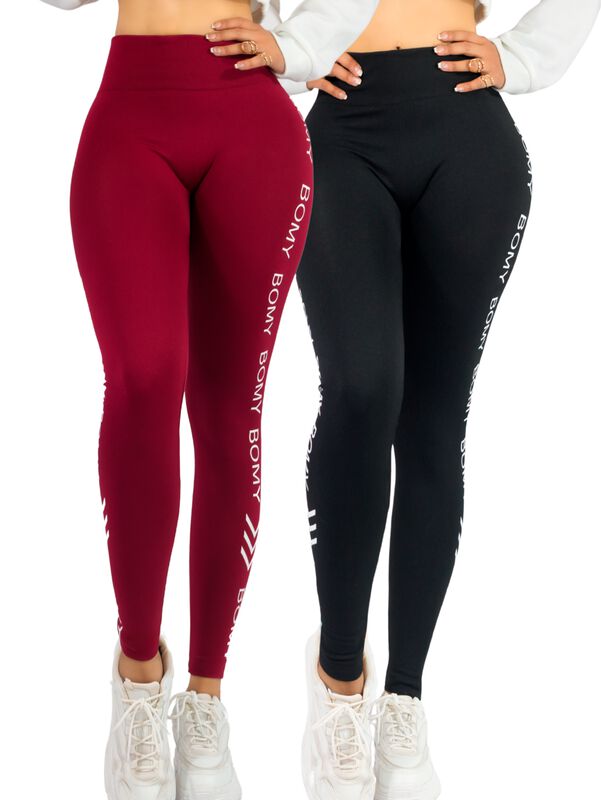 Set 2 Leggings Mujer Mayones LIC-0189-PX2 Varie... image number null