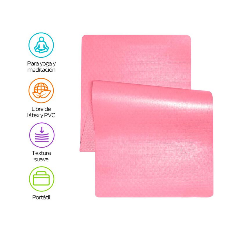 Tapete para Yoga y Pilates  de 9 mm con Correa,... image number null