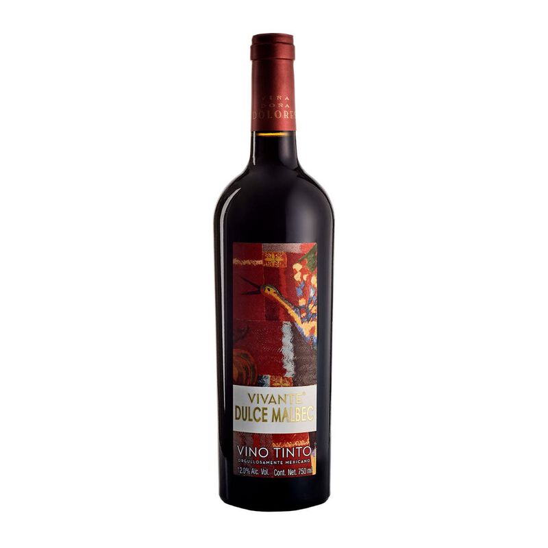 Vino Tinto Vivante Dulce Malbec 750 ml image number null