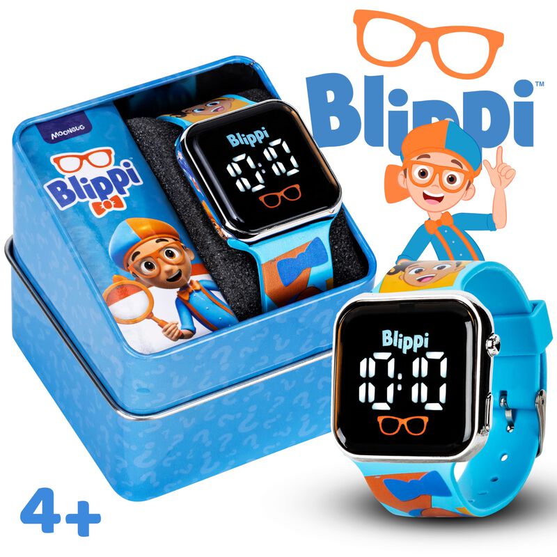 Reloj Accutime Blippi Kids Con Correa Led Inter... image number null